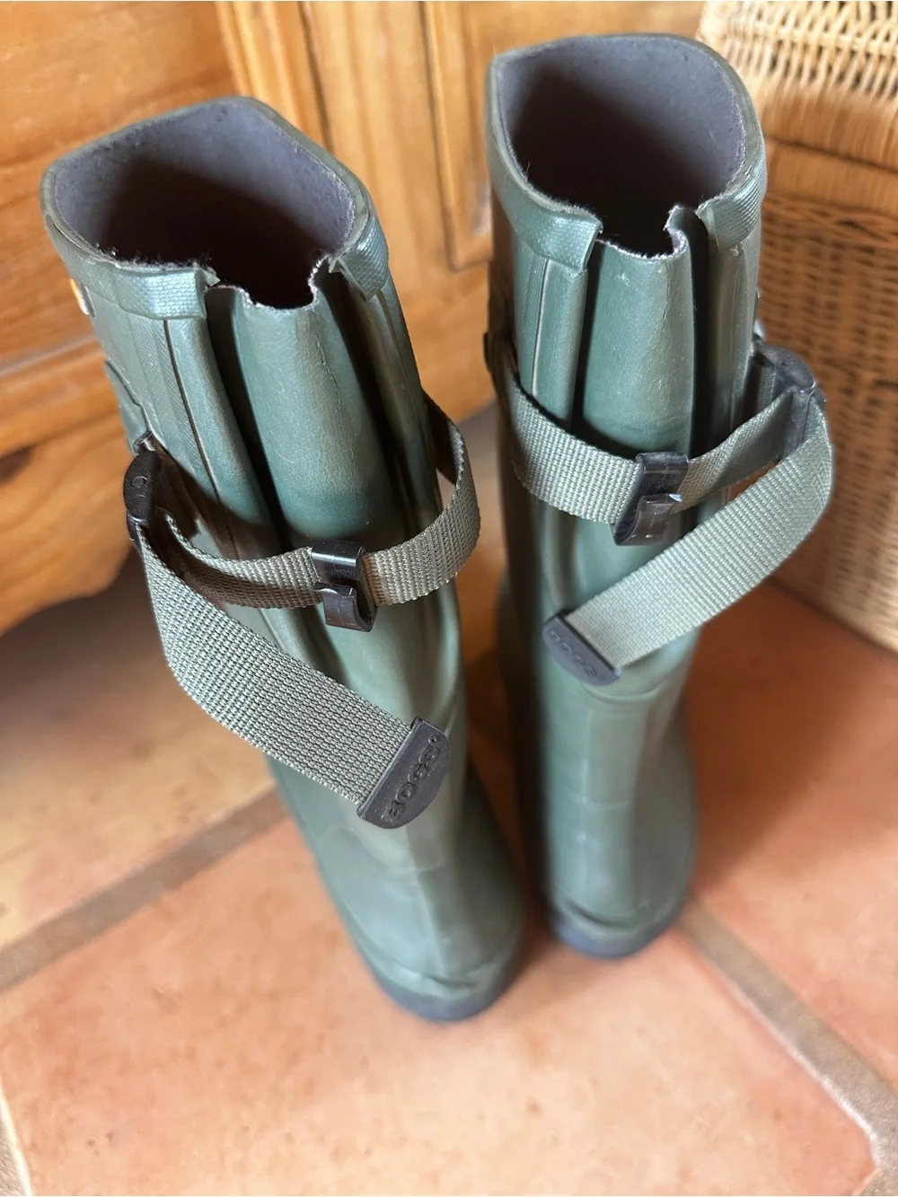 Bogs Amanda II Olive Green Waterproof Rain Boots
